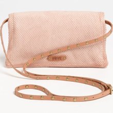 Frye Convertible Crossbody Clutch Peach