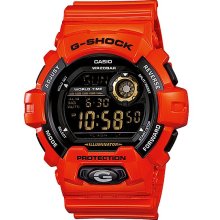 G-8900A-4 G8900A Casio G-Shock Red Chronograph Digital Watch