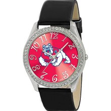 Game Time Glitz - College - Fresno State Bulldogs Black