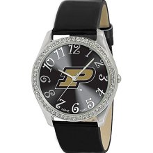 Game Time Glitz - College Purdue Boilermakers Black