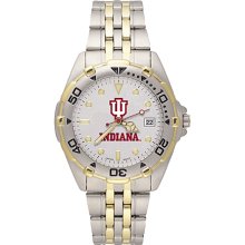 Gents NCAA Indiana University Hoosiers Watch In Stainless Steel