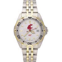 Gents NCAA Washington State University Cougars Watch In Stainless Steel