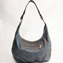 Genuine Leather Hobo Bag From Cotacachi, Ecuador