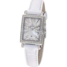 Gevril Women's 8249NL Super Mini Quartz White Mother of Pearl Dia ...