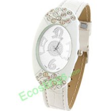 Good Jewelry Elegant Crystal Ladies Quartz Wrist Watches