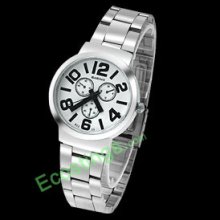 Good Jewelry Roman Number Dial Round Metal Ladies Watches