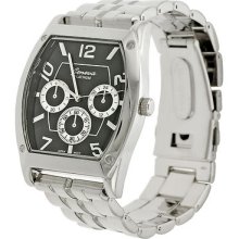 Gp By Brinley Co. Chronograph Link Watch