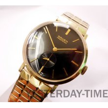 Gruen Precision Veri Thin 1950's Swiss 17 Jewel Gold Filled Gents Watch