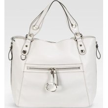 Gucci Icon Bit White Leather Tote Bag Handbag $1600