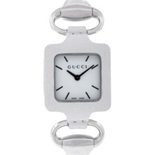 Gucci Watches Women's 1921 White Dial Stainless Steel Stainless Steel