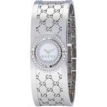 Gucci Women's Twirl White Mother Of Pearl Dial Watch ya112512