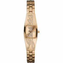 Guess Women's PETITE AUTOGRAPH W12629L1 Gold Stainless-Steel Quartz