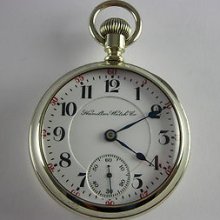 Hamilton Rare 18s Rail Road Two Tone 940 High Grade Display Case Pocket Watch