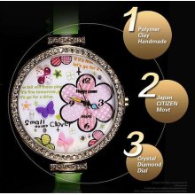 Handmade Crystal Diamond Fancy Watches Ladies