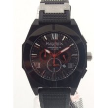 Haurex Challenger Chrono Carbon Fiber Dial Men's Watch