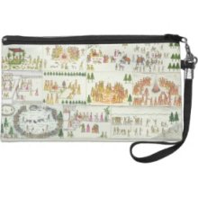 Hindu Festivals including Dasehra, Diwali and Holi Wristlet Purse