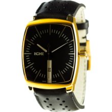 hOme Watches G-Class Watch Brushed Gold/Black - Brushed Satin Finish, One Size