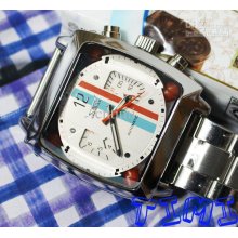 Hotsale New Mens Elegant Auto Mechanical Rotatable Watch Us Freeship