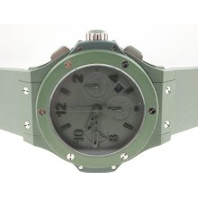 Hublot NEW Big Bang Green Ceramic. LE 500pc. $18300 List.