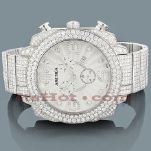 Iced Out Watches Arctica Mens Diamond Watch 26.25ct