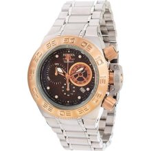 Invicta 10143 Subaqua Noma Iv Sport Chronograph Rose Gold-tone Ss Men's Watch