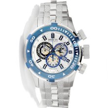 Invicta 11603 Men's Bolt Stainless Steel Band Silver Dial Watch