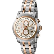 Invicta 4891 Elegant Specialty Quartz Chronograph Stainless Steel Mens Watch