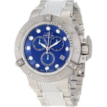 Invicta Men's Subaqua Noma Iii Blue Dial Steel Chronograph Watch In10545