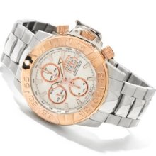 Invicta Reserve Men's Subaqua Noma II Swiss Made Limited Edition Valjoux 7750 Bracelet Watch ROSETONE