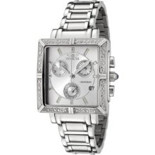 Invicta Women's 5377 Square Angel Diamond Stainless Chronograph Watch $695