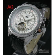 Jaragar Men Luxury Automatic Watches Tourbillon Double Calendar Dive