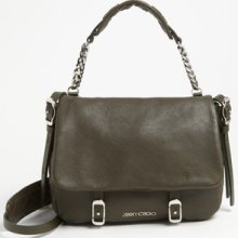 Jimmy Choo 'Becka Biker - Small' Leather Crossbody Bag