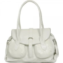 Joan Satchel Bag White