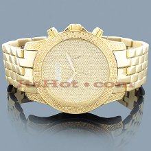 Jojino Mens Diamond Watch 0.25ct Yellow