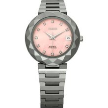 Jowissa Soletta Womens J1.171.M Stainless Steel Mother Of Pearl W ...