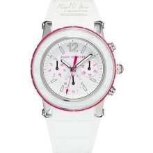 Juicy Couture HRH White Dragon Fruit Chronograph Ladies Watch 1900896