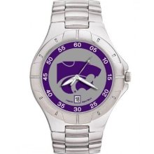 Kansas State Wildcats Pro II Stainless Steel Watch