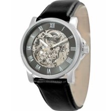 Kenneth Cole Men's Skeleton Dial Black Strap KC1514 Watch