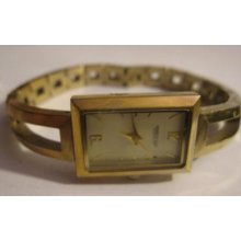 'kenneth Cole Reaction', Gold Tone, Watch With Metal, Bracelet Strap