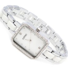 Kimio Women's Adorable Bracelet Band Diamond Quartz Watch Wrist Watch 1pc