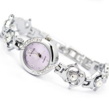 Kimio Women's Cute Dolphin Bracelet Band Quartz Watch Diamond Wrist Watch 1pc