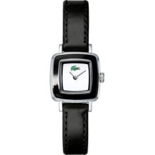 Lacoste Ladies Patent Swing Watch W/ Box $165