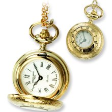 Ladies Charles Hubert Gold-plated Brass Pendant Watch