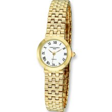 Ladies Charles Hubert Satin Gold-plated Stainless Steel 25mm Watch