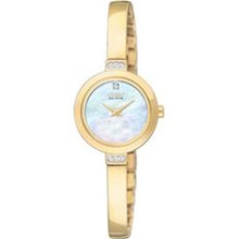 Ladies' Citizen Eco-Drive Swarovski Crystal Accent Bangle Watch with