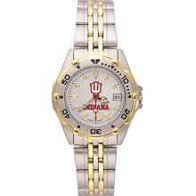 Ladies Indiana University Watch - Stainless Steel All Star