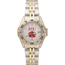 Ladies Jacksonville State University Watch - Stainless Steel All Star