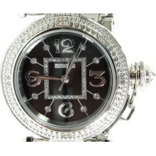 Ladies Women Diamond JoJino IJ-1048 Round Cut H Color Watch 0.12ct