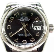 Ladies Women Rolex Collection Watch Datejust Steel 179160