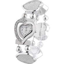 Lady's Fashionable Quartz Bracelet Watch Bangle Watch with Diamond